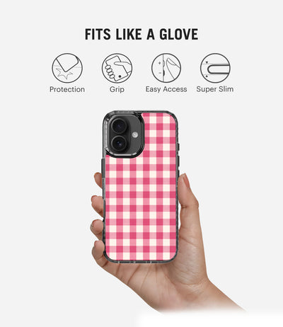 Strawberry Gingham Stride 2.0 Phone Case