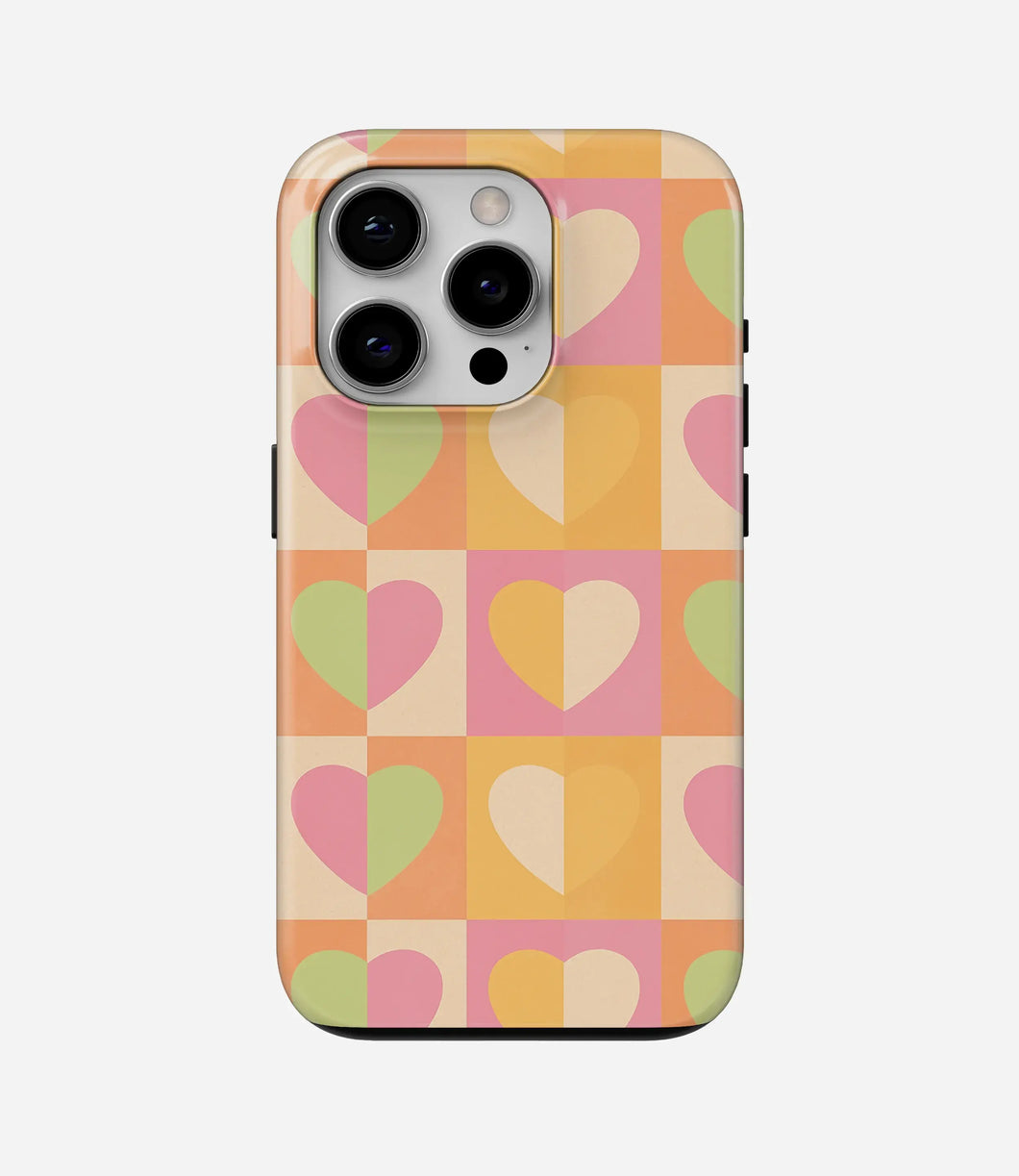 Sweethearts Grid Glossy Armoured Case