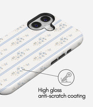 Load image into Gallery viewer, Blue Cottage Stripes Glossy Armoured Case
