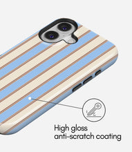 Load image into Gallery viewer, Sailor Cream Stripes Glossy Armoured Case
