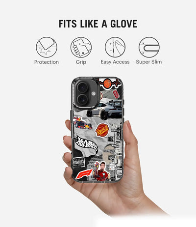 Sticker Bomb Chaos Stride 2.0 Phone Case