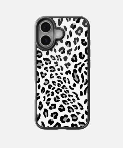 Leopard Print Glass Case