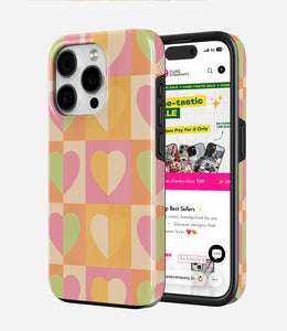 Sweethearts Grid Glossy Armoured Case