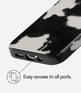 Moody Moo Glossy Armoured Case