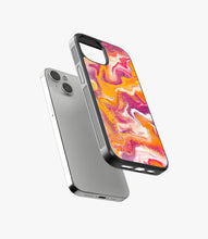 Load image into Gallery viewer, Fire Bush Marble Glass Case
