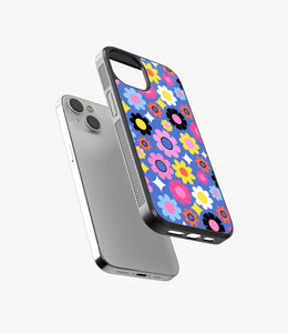 Y2K Flowers All Over Glass Case