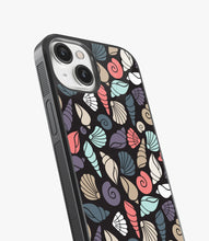 Load image into Gallery viewer, Tropical Seashell Glass Case
