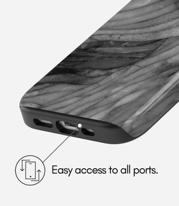 Shadow Wave Marble Glossy Armoured Case