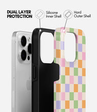 Load image into Gallery viewer, Candy Check Glossy Armoured Case
