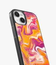 Load image into Gallery viewer, Fire Bush Marble Glass Case

