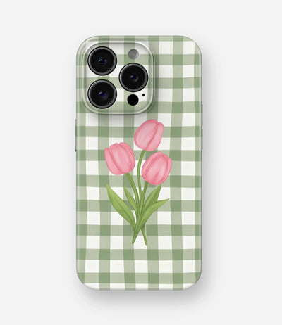 Tulip Picnic Glossy Hard Case