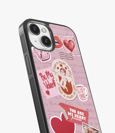 Be My Valentine Glass Phone Case