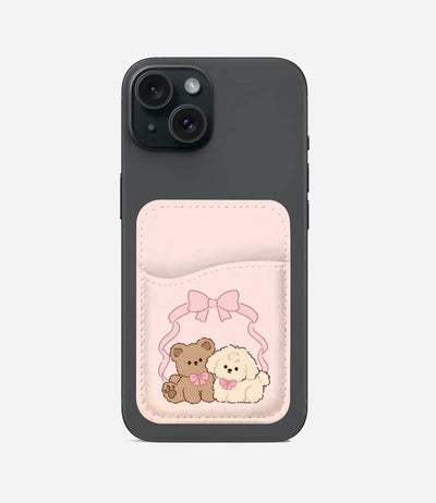 Teddy & Fluffy Besties Phone Wallet