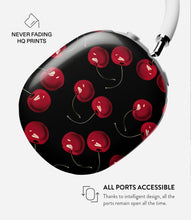 Load image into Gallery viewer, Midnight Cherries Glossy Airpods Max Case
