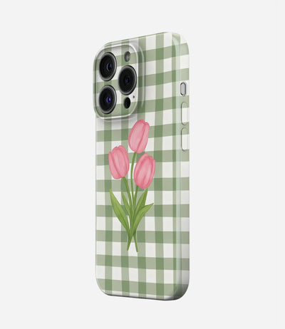 Tulip Picnic Glossy Hard Case