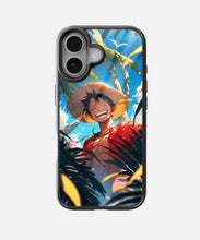 Load image into Gallery viewer, Pirate King Pride Glass Phone Case
