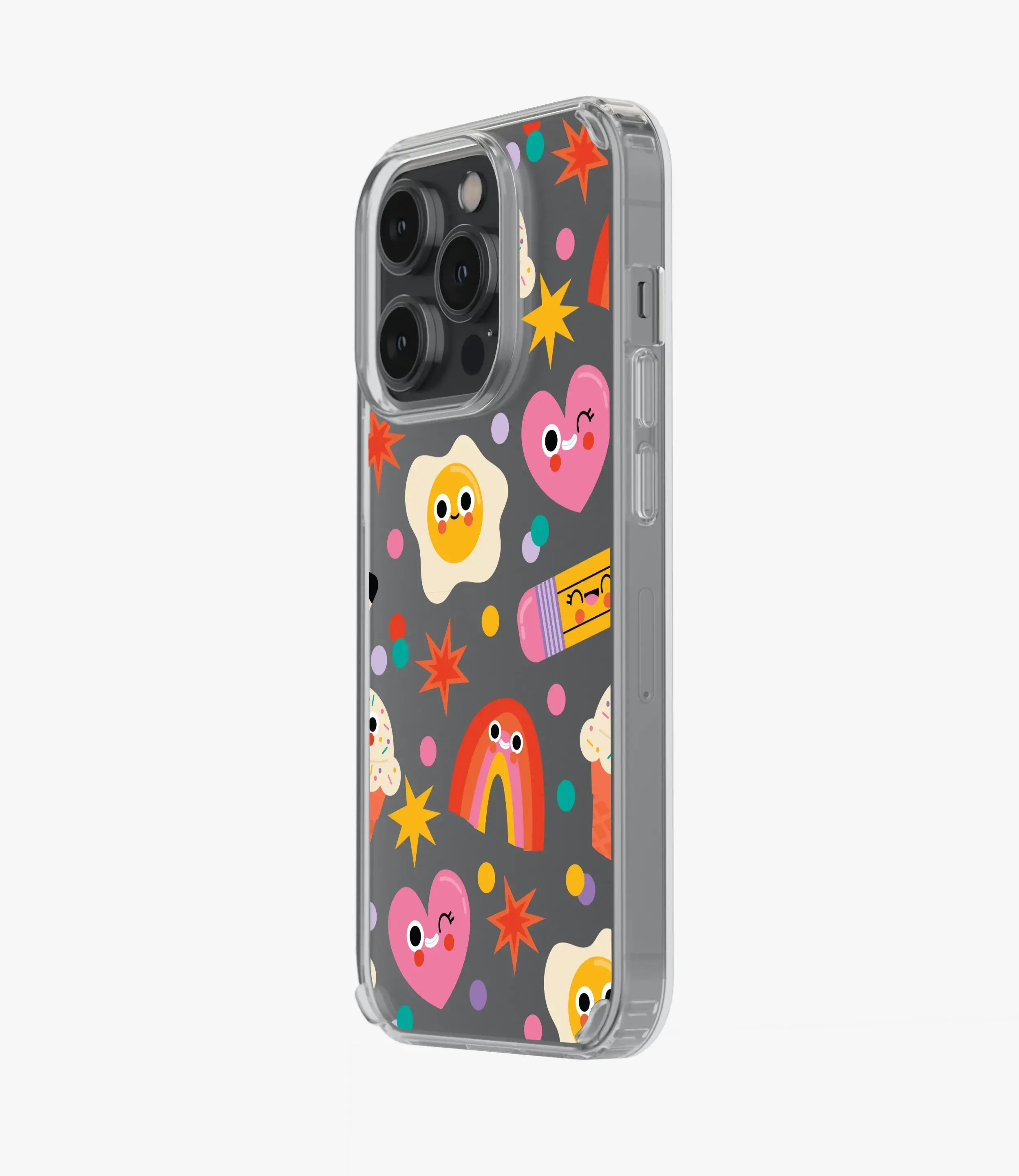 Stationary Sticker Silicone Case