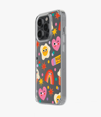 Stationary Sticker Silicone Case