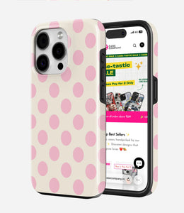 Blushberry Cream Glossy Armoured Case