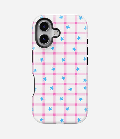 Pink Star Picnic Glossy Armoured Case