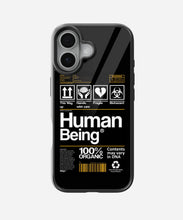 Load image into Gallery viewer, Organic Human Being Glass Phone Case
