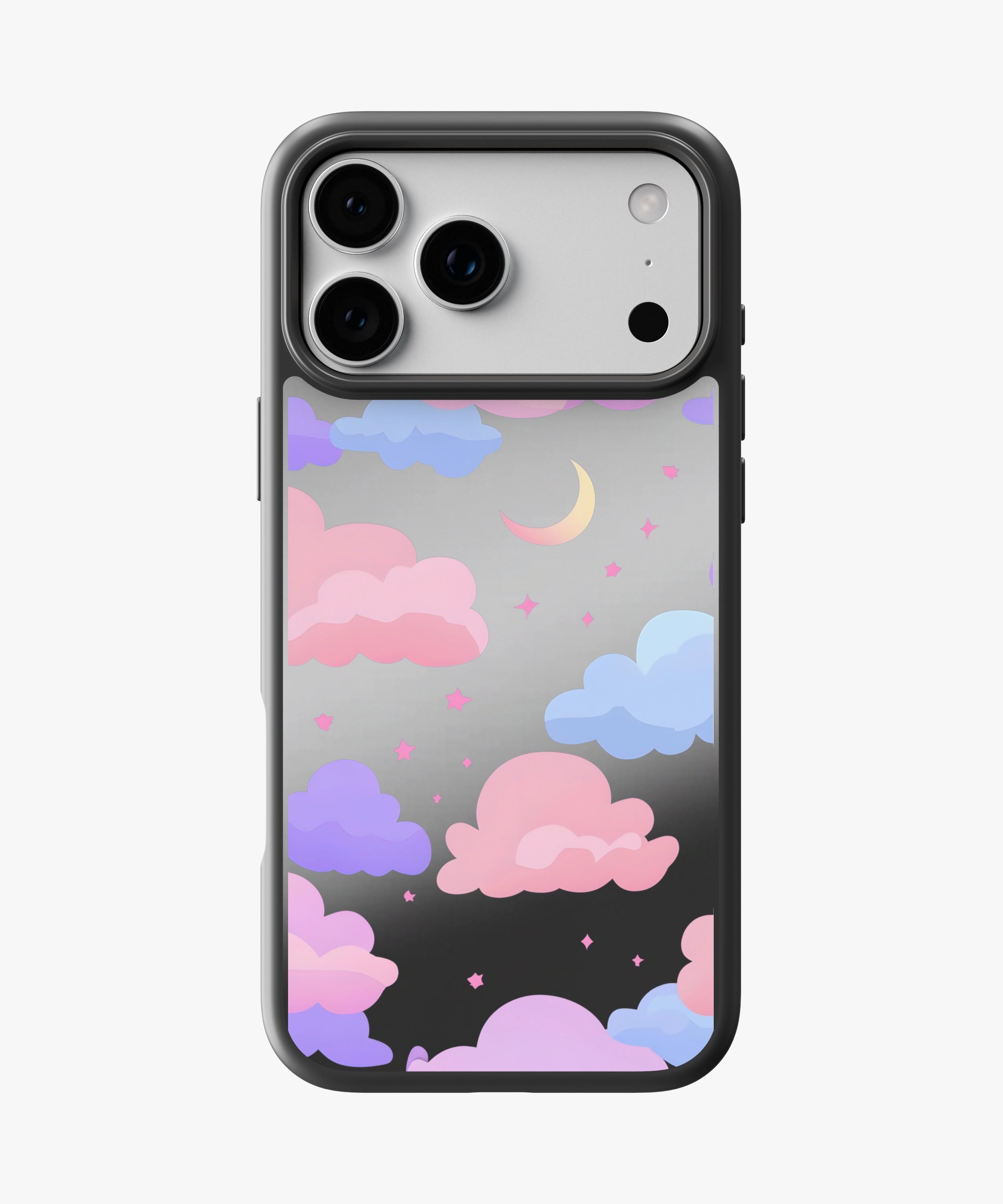 Dreamy Pastel Clouds Luxe Mirror Phone Case