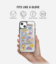 Load image into Gallery viewer, Purple Melody Stride 2.0 Clear Phone Case
