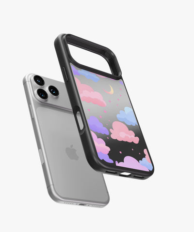 Dreamy Pastel Clouds Luxe Mirror Phone Case