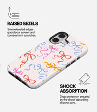 Load image into Gallery viewer, Colorpop Ribbons Glossy Armoured Case
