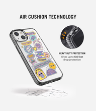 Load image into Gallery viewer, Purple Melody Stride 2.0 Clear Phone Case
