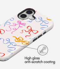Load image into Gallery viewer, Colorpop Ribbons Glossy Armoured Case
