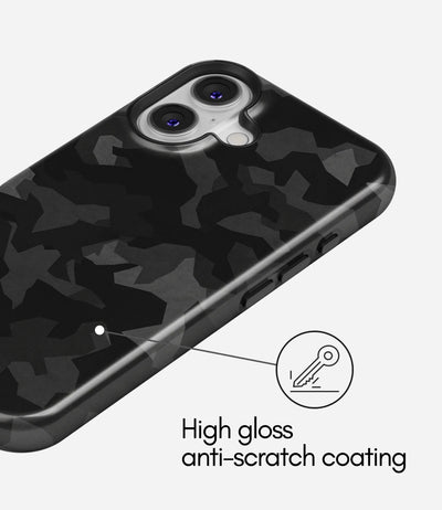 Stealth Night Camo Glossy Armoured Case