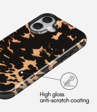 Load image into Gallery viewer, Amber Tortoiseshell Glossy Armoured Case
