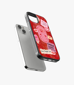Choose Love Glass Phone Case