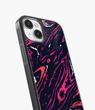 Load image into Gallery viewer, Abstract Spectrum Waves Pattern Glass Case
