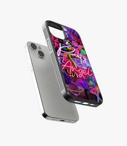 Party Angel Neon Glass Case