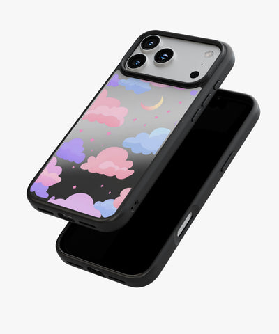 Dreamy Pastel Clouds Luxe Mirror Phone Case