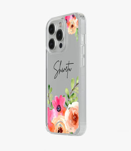 Blossom Blooms Custom Name Silicone Case