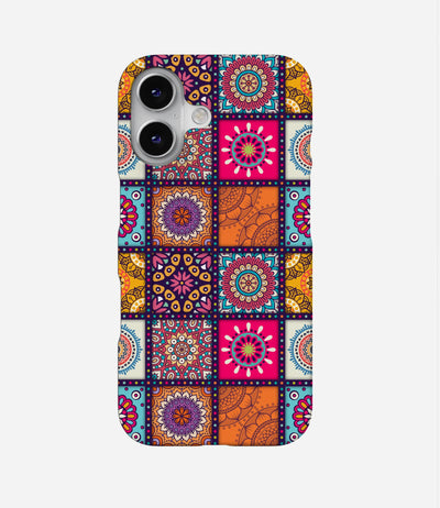Square Mandala Print Case