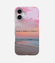 Load image into Gallery viewer, Dream It Believe It Achieve It Hard Phone Case
