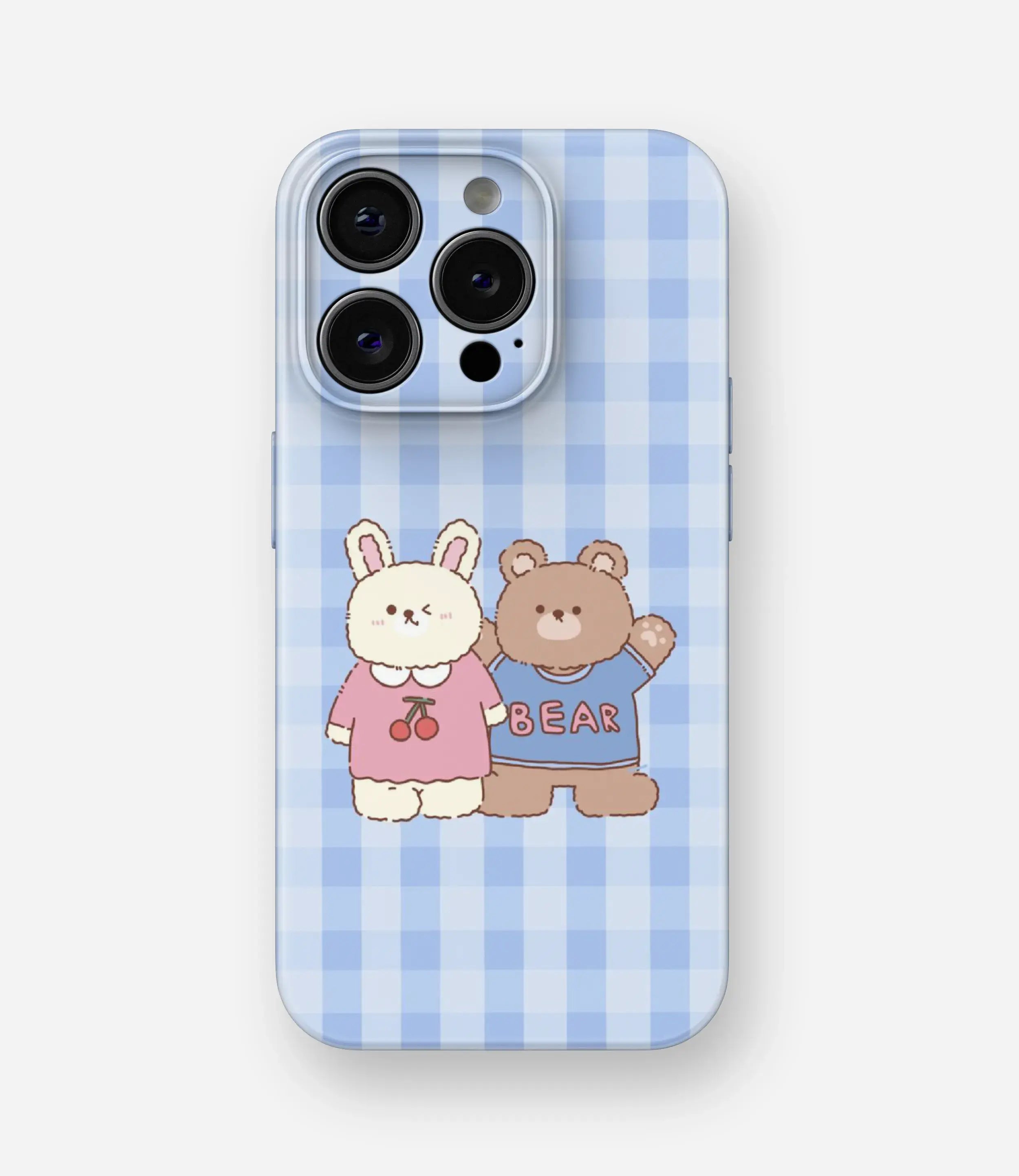 Bunny & Bear Club Glossy Hard Case