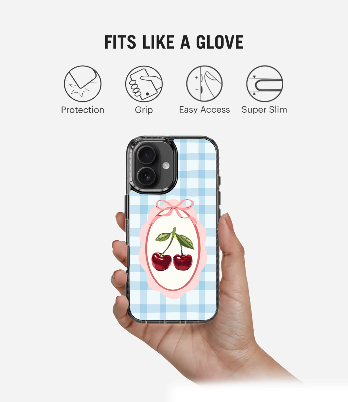 Oval Cherry Stride 2.0 Phone Case
