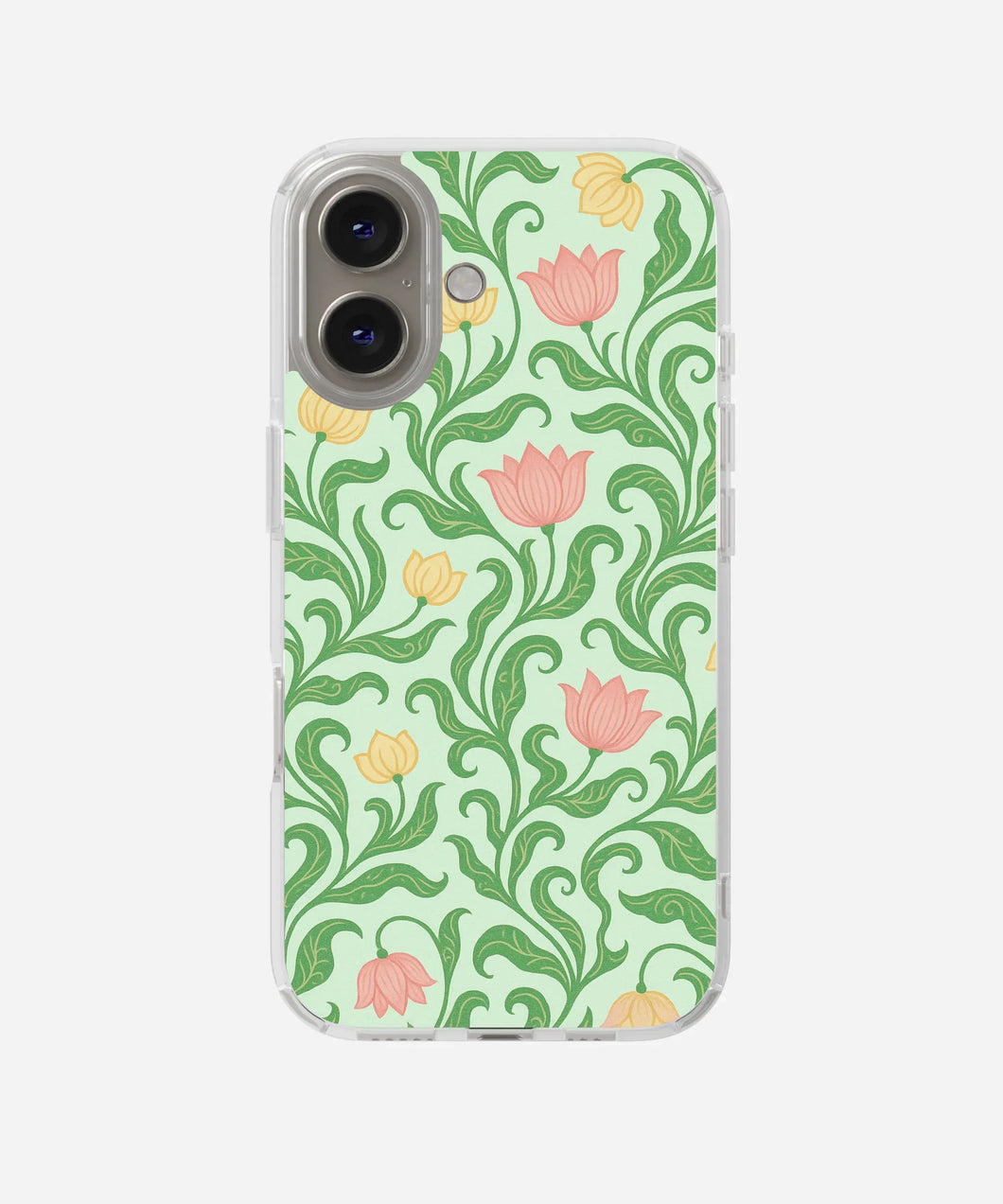 Mint Meadow Silicone Phone Case