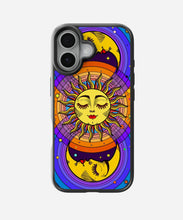 Load image into Gallery viewer, Celestial Sun &amp; Moon Groovy Glass Case

