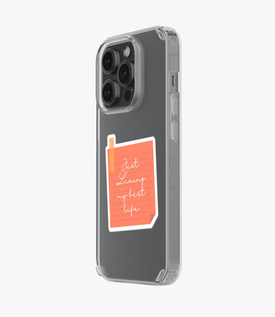Sticky Handwritten Custom Note Silicone Case