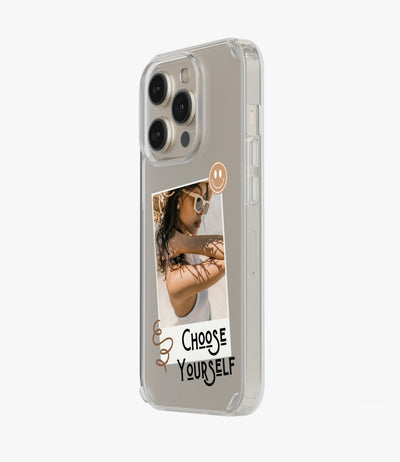 Choose Yourself Aesthetic Polaroid Silicone Case