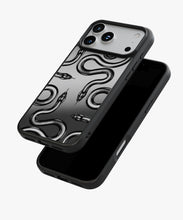 Load image into Gallery viewer, Midnight Venom Luxe Mirror Phone Case
