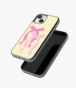 Lemonade Bows Glass Case