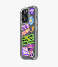 Load image into Gallery viewer, Peace Out Stride Silicone Phone Case
