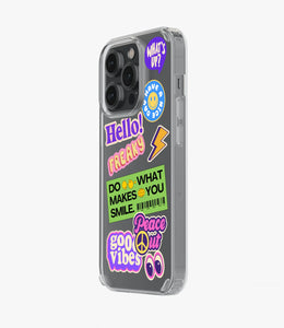 Peace Out Stride Silicone Phone Case